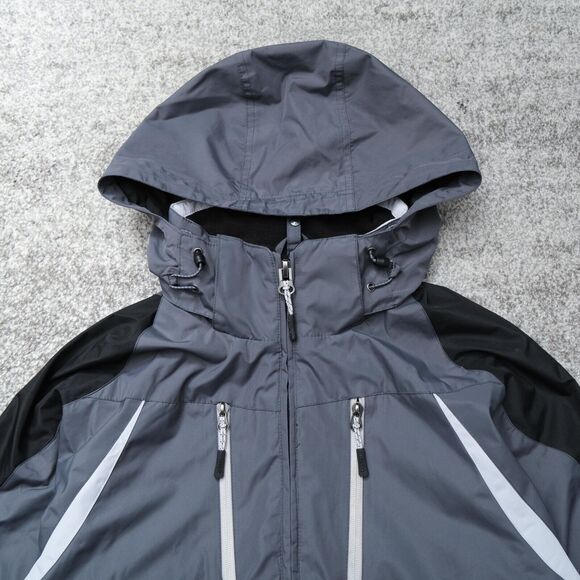 Reebok Men's‎ Outdoors All Weather Performance Full-zip Shell Jacket Size Small - Picture 2 of 6